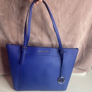 Michael Kors Jet set Tote Royal Blue